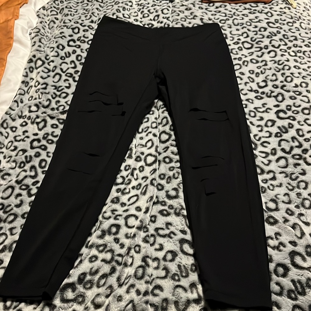 Zyia slash luxe hi-rise 7/8 leggings